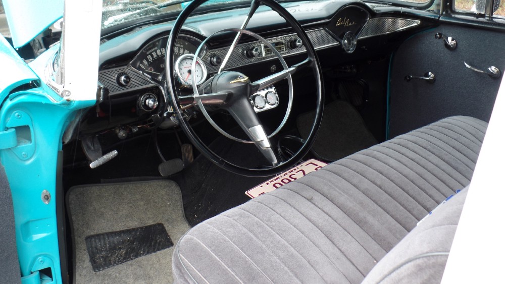 Used 1956 Chevrolet Bel Air RUNNING/DRIVING PROJECT BEL AIR-SOUTHERN CAR-EASY FINANCING-SEE VIDEO | Mundelein, IL