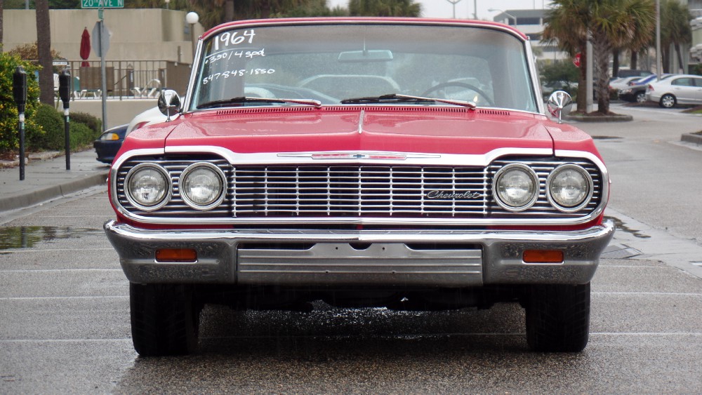 Used 1964 Chevrolet Impala ORIGINAL RED ON RED SOUTHERN RUST FREE CAR-EASY FINANCING-SEE VIDEO | Mundelein, IL