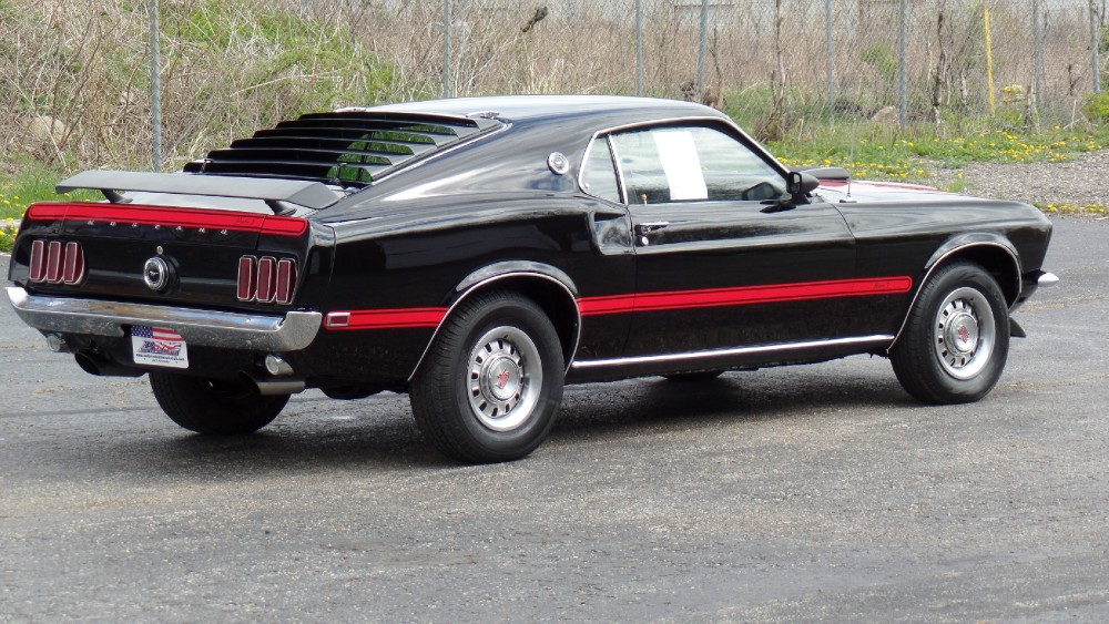 1969 Ford Mustang REAL MACH 1-SHAKER HOOD-RESTORED-RAVEN BLACK-SEE ...