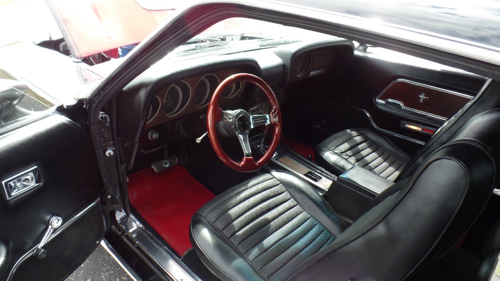 Used 1969 Ford Mustang REAL MACH 1-SHAKER HOOD-RESTORED-RAVEN BLACK-SEE VIDEO | Mundelein, IL