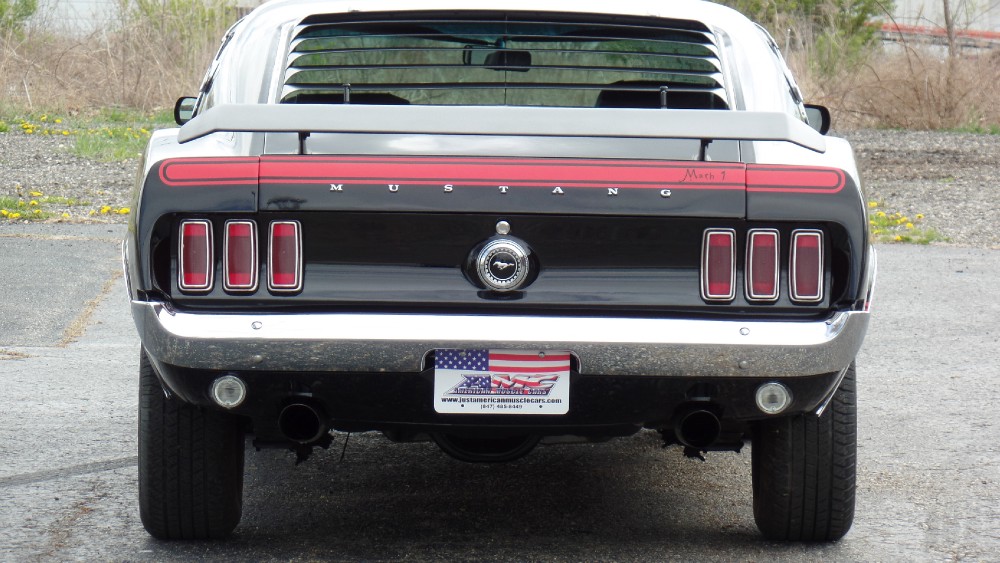 Used 1969 Ford Mustang REAL MACH 1-SHAKER HOOD-RESTORED-RAVEN BLACK-SEE VIDEO | Mundelein, IL