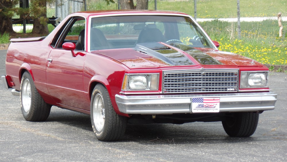 Used 1979 Chevrolet El Camino CANDY APPLE RED SHOW CAR | Mundelein, IL