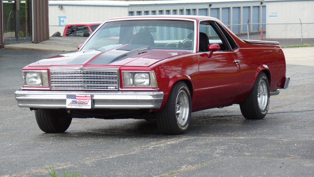 Used 1979 Chevrolet El Camino CANDY APPLE RED SHOW CAR | Mundelein, IL