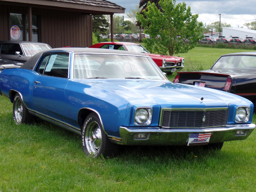 Used 1971 Chevrolet Monte Carlo CLEAN BOWTIE-DRIVES GREAT-FACTORY AC CAR-SEE VIDEO | Mundelein, IL