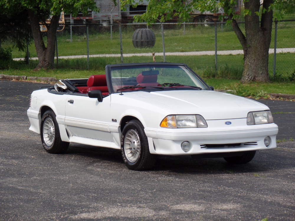 Used 1989 Ford Mustang GT-1 OWNER CAR-CONVERTIBLE-SUMMER FUN-LOW MILES-SEE VIDEO | Mundelein, IL