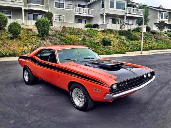 Used 1971 Dodge Challenger RESTORED NEWER HEMI ORANGE PAINT-600HP-BUILT 440 FROM CALIFORNIA-SEE VIDEO | Mundelein, IL