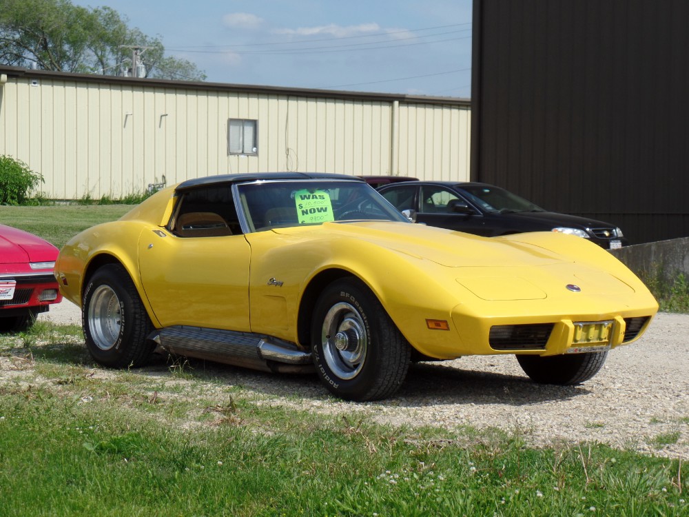 Used 1975 Chevrolet Corvette SIDEPIPE STINGRAY-T-TOPS-READY FOR SUMMER-SEE VIDEO | Mundelein, IL