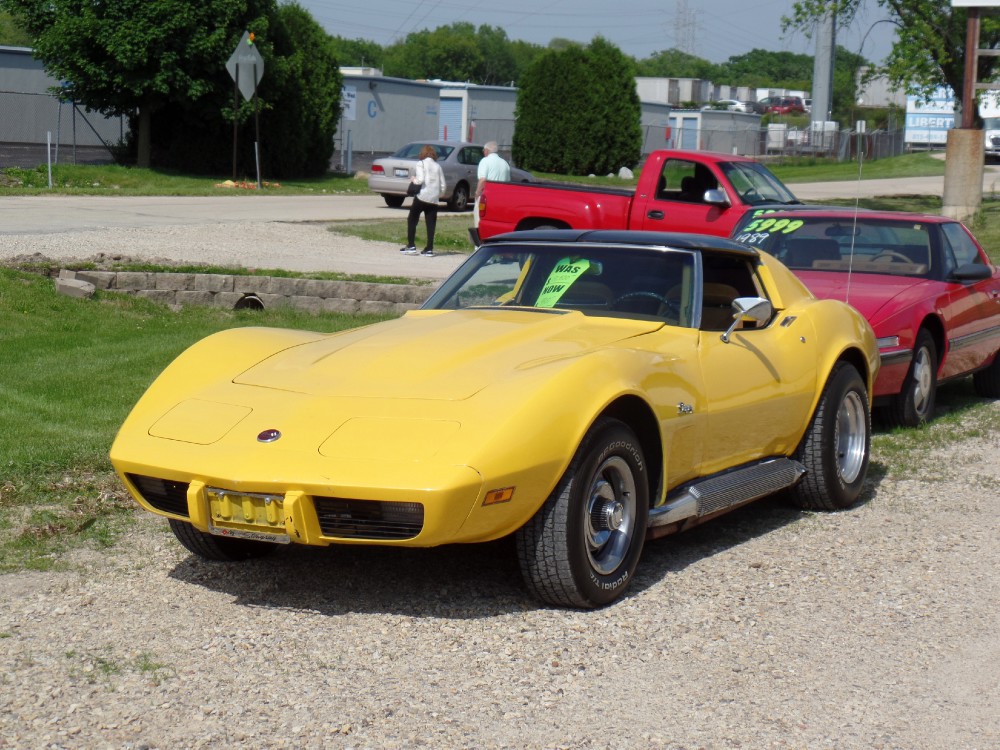 Used 1975 Chevrolet Corvette SIDEPIPE STINGRAY-T-TOPS-READY FOR SUMMER-SEE VIDEO | Mundelein, IL