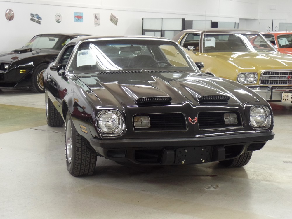 Used 1975 Pontiac Firebird WORKING AC-RAM AIR TRANS AM TRIBUTE-BLACK ON BLACK-SEE NEW VIDEO | Mundelein, IL