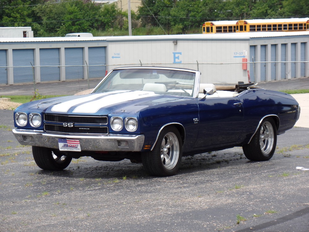 Used 1970 Chevrolet Chevelle ONLY 7511 convertible WERE EVER BUILT-BEST COLOR COMBO-SEE VIDEO | Mundelein, IL