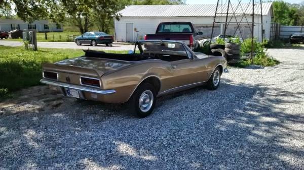 Used 1967 Chevrolet Camaro SOLID GOLD CONVERTIBLE! REAL DEAL RS! | Mundelein, IL