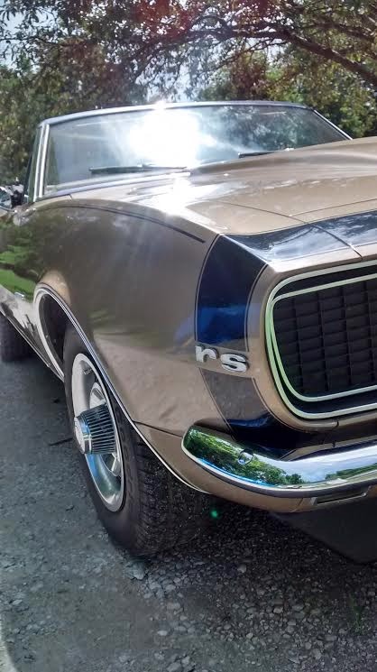 Used 1967 Chevrolet Camaro SOLID GOLD CONVERTIBLE! REAL DEAL RS! | Mundelein, IL