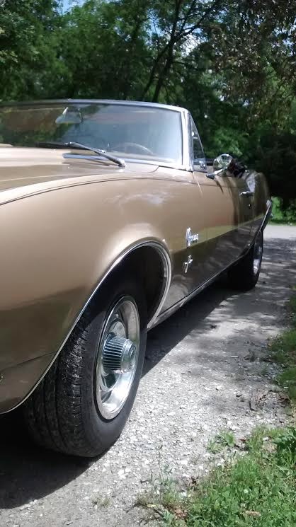 Used 1967 Chevrolet Camaro SOLID GOLD CONVERTIBLE! REAL DEAL RS! | Mundelein, IL
