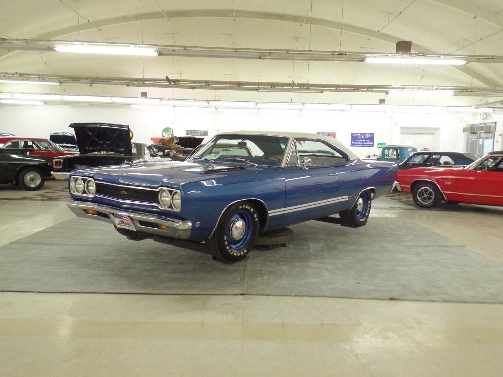 Used 1968 Plymouth GTX REAL B5 BLUE RESTORED RARE MOPAR-440-SEE VIDEO | Mundelein, IL