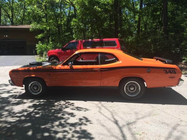 Used 1974 Plymouth Duster HEMI ORANGE DUSTER! 340CI BORED 30 OVER! | Mundelein, IL