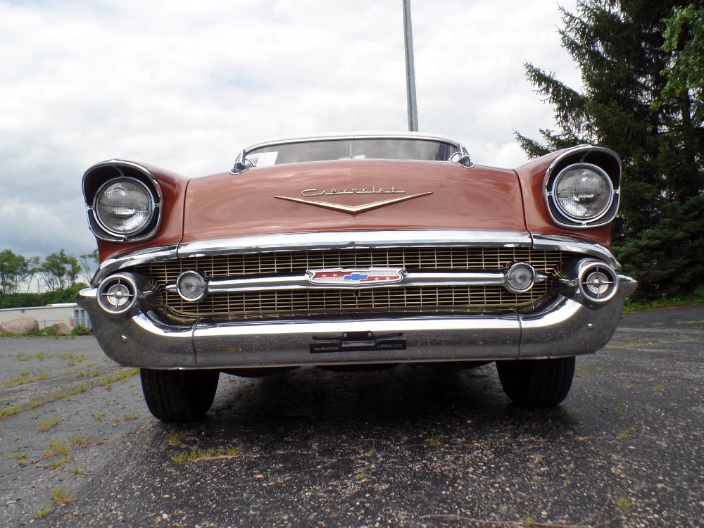 Used 1957 Chevrolet Bel Air UNMELOSTED-2 OWNER-ALL ORIGINAL TRI FIVE-SEE VIDEO | Mundelein, IL