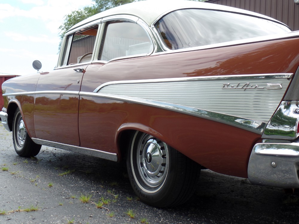 Used 1957 Chevrolet Bel Air UNMELOSTED-2 OWNER-ALL ORIGINAL TRI FIVE-SEE VIDEO | Mundelein, IL
