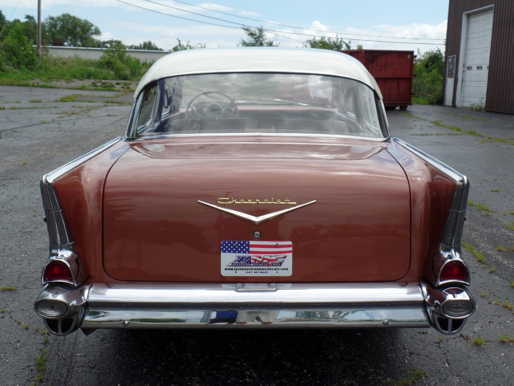 Used 1957 Chevrolet Bel Air UNMELOSTED-2 OWNER-ALL ORIGINAL TRI FIVE-SEE VIDEO | Mundelein, IL
