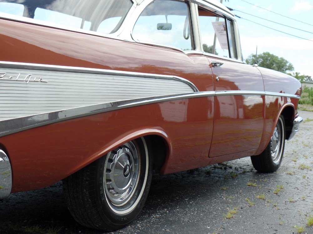 Used 1957 Chevrolet Bel Air UNMELOSTED-2 OWNER-ALL ORIGINAL TRI FIVE-SEE VIDEO | Mundelein, IL