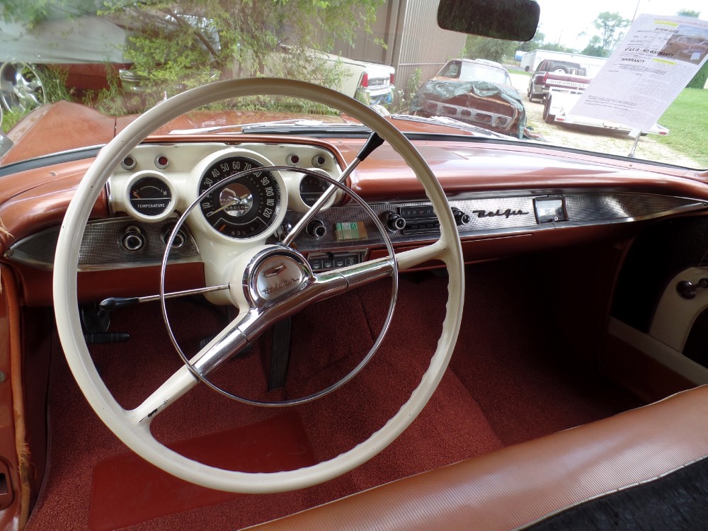 Used 1957 Chevrolet Bel Air UNMELOSTED-2 OWNER-ALL ORIGINAL TRI FIVE-SEE VIDEO | Mundelein, IL