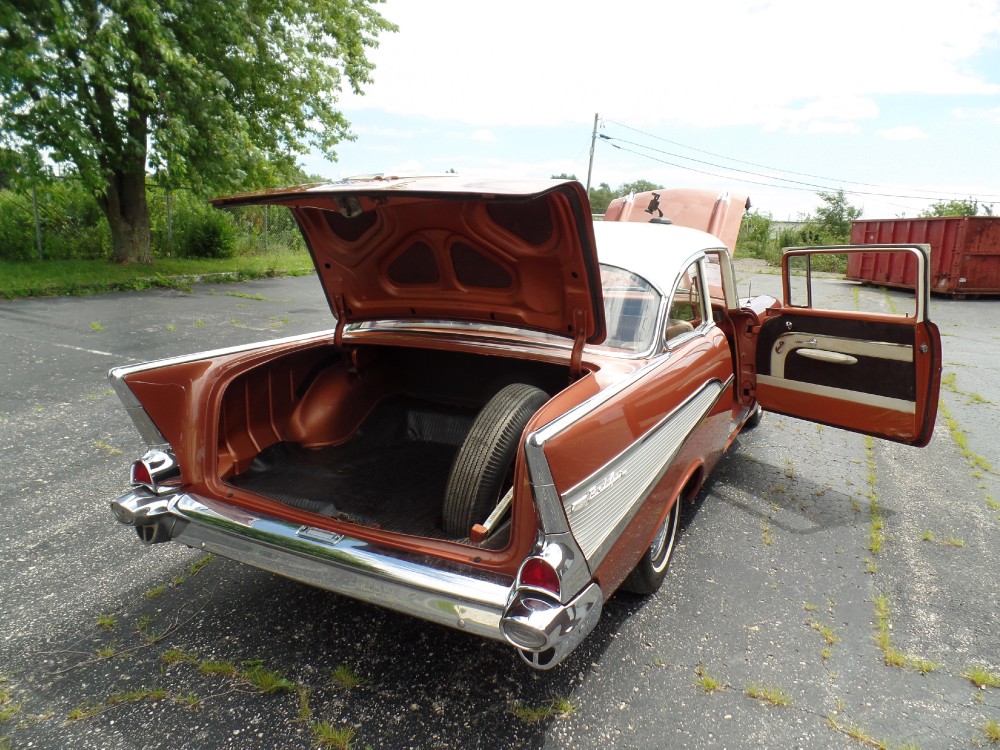 Used 1957 Chevrolet Bel Air UNMELOSTED-2 OWNER-ALL ORIGINAL TRI FIVE-SEE VIDEO | Mundelein, IL
