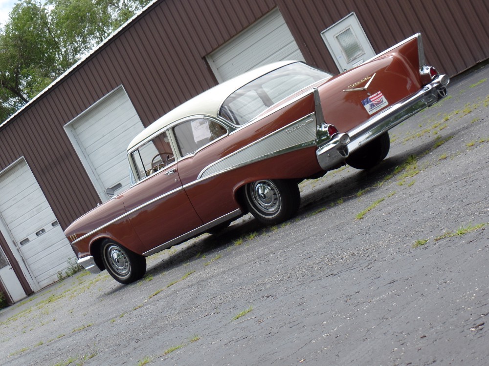 Used 1957 Chevrolet Bel Air UNMELOSTED-2 OWNER-ALL ORIGINAL TRI FIVE-SEE VIDEO | Mundelein, IL