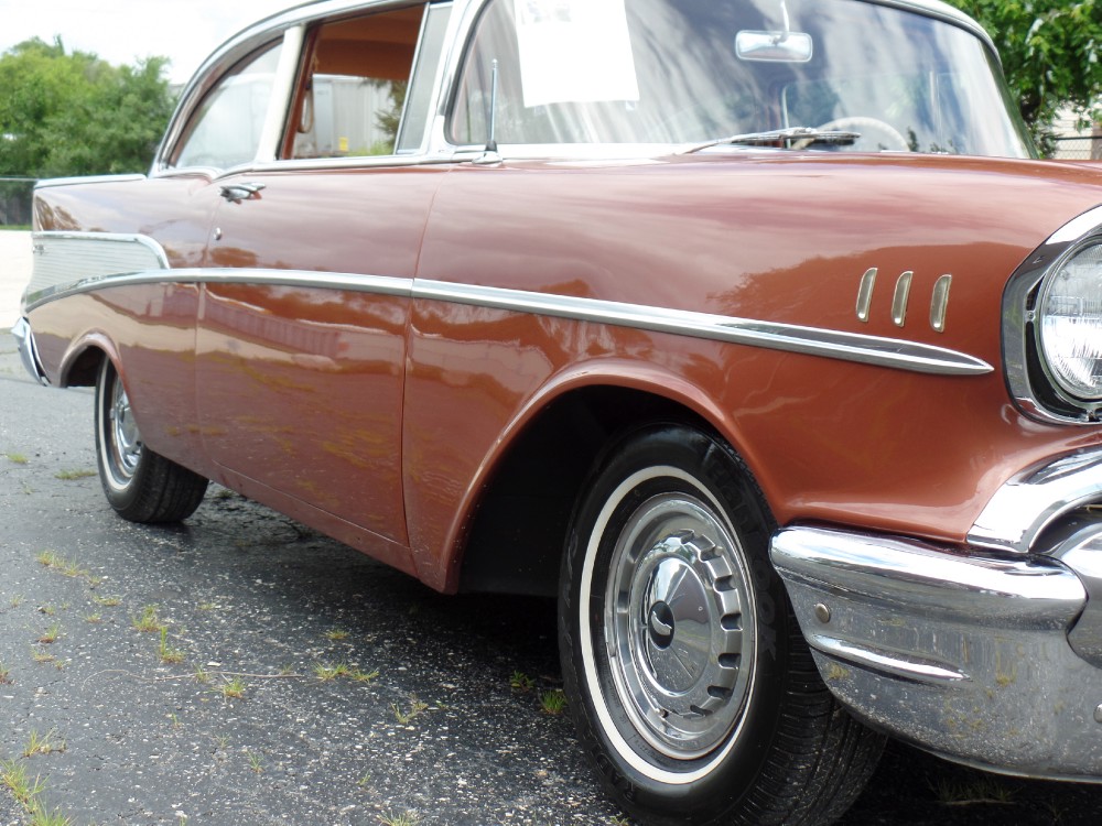 Used 1957 Chevrolet Bel Air UNMELOSTED-2 OWNER-ALL ORIGINAL TRI FIVE-SEE VIDEO | Mundelein, IL