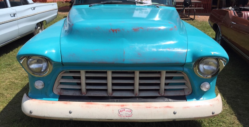 Used 1956 Chevrolet Apache FEATURED IN A MAGAZINE-AIR RIDE/NEW AC-PATINA RAT ROD-SEE NEW VIDEO | Mundelein, IL