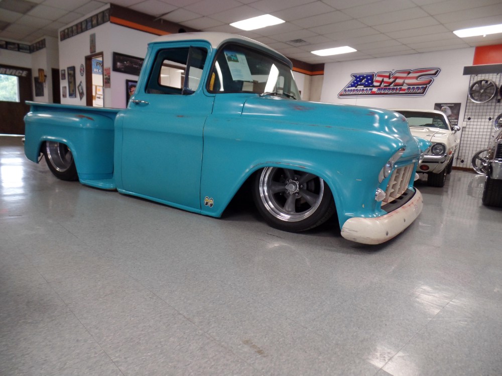 Used 1956 Chevrolet Apache FEATURED IN A MAGAZINE-AIR RIDE/NEW AC-PATINA RAT ROD-SEE NEW VIDEO | Mundelein, IL