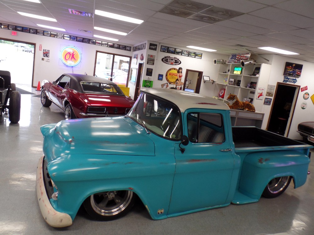 Used 1956 Chevrolet Apache FEATURED IN A MAGAZINE-AIR RIDE/NEW AC-PATINA RAT ROD-SEE NEW VIDEO | Mundelein, IL