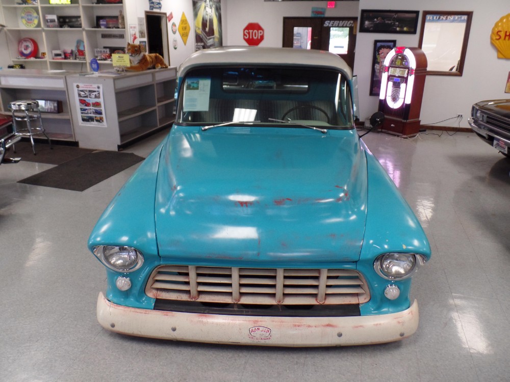 Used 1956 Chevrolet Apache FEATURED IN A MAGAZINE-AIR RIDE/NEW AC-PATINA RAT ROD-SEE NEW VIDEO | Mundelein, IL