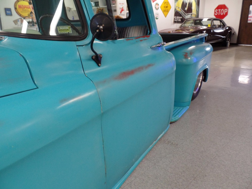 Used 1956 Chevrolet Apache FEATURED IN A MAGAZINE-AIR RIDE/NEW AC-PATINA RAT ROD-SEE NEW VIDEO | Mundelein, IL