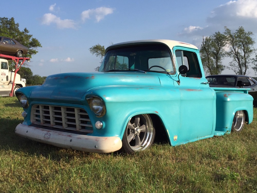 Used 1956 Chevrolet Apache FEATURED IN A MAGAZINE-AIR RIDE/NEW AC-PATINA RAT ROD-SEE NEW VIDEO | Mundelein, IL