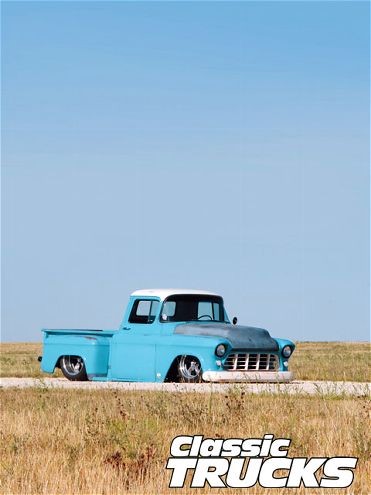 Used 1956 Chevrolet Apache FEATURED IN A MAGAZINE-AIR RIDE/NEW AC-PATINA RAT ROD-SEE NEW VIDEO | Mundelein, IL