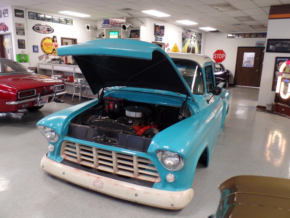 Used 1956 Chevrolet Apache FEATURED IN A MAGAZINE-AIR RIDE/NEW AC-PATINA RAT ROD-SEE NEW VIDEO | Mundelein, IL