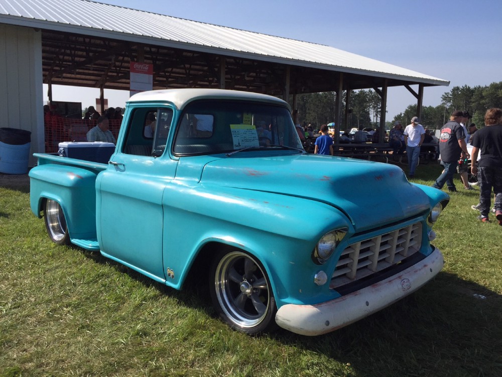 Used 1956 Chevrolet Apache FEATURED IN A MAGAZINE-AIR RIDE/NEW AC-PATINA RAT ROD-SEE NEW VIDEO | Mundelein, IL