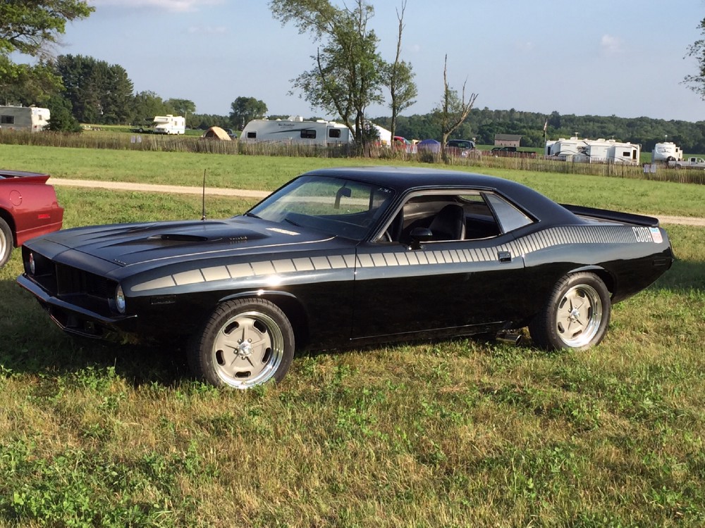 Used 1972 Plymouth Cuda AAR FAST AND FURIOUS 7 TRIBUTE-BLACK ON BLACK MOPAR-NEW PAINT-SEE VIDEO | Mundelein, IL