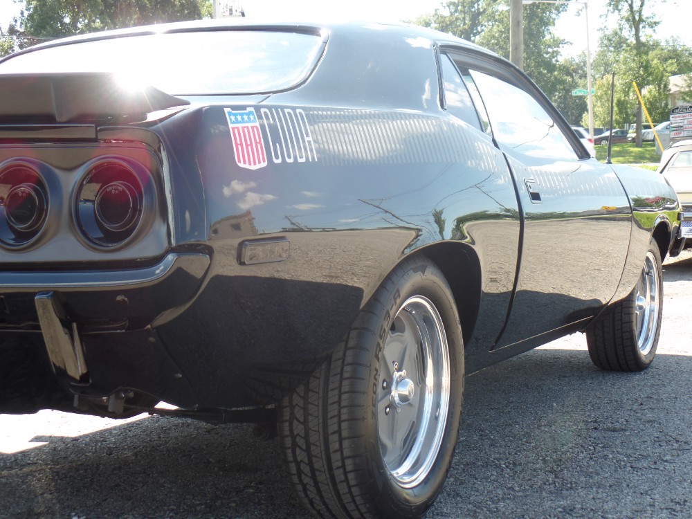 Used 1972 Plymouth Cuda AAR FAST AND FURIOUS 7 TRIBUTE-BLACK ON BLACK MOPAR-NEW PAINT-SEE VIDEO | Mundelein, IL