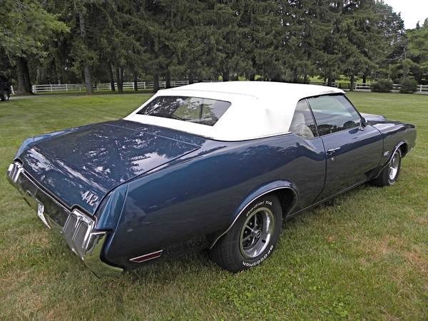 Used 1970 Oldsmobile Cutlass 442 W-30 CLONE-CALIFORNIA CAR, VERY CLEAN! | Mundelein, IL