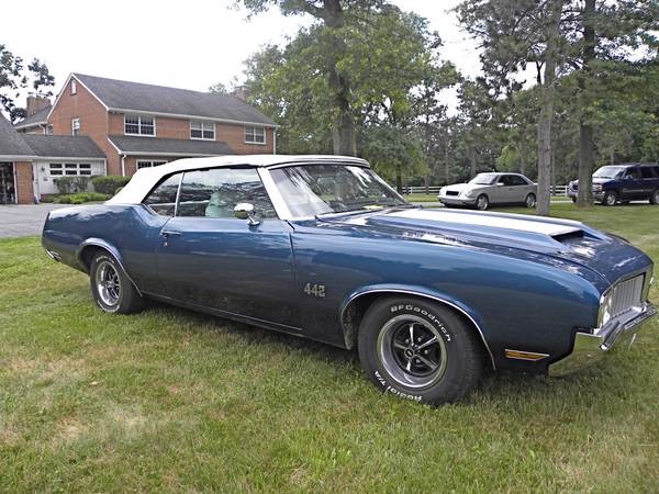 Used 1970 Oldsmobile Cutlass 442 W-30 CLONE-CALIFORNIA CAR, VERY CLEAN! | Mundelein, IL