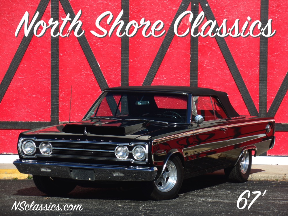 Used 1967 Plymouth Belvedere GOREGOUS TRIPLE BLACK DROP TOP MOPAR! SAME OWNER FOR 20 YEARS!-SEE VIDEO | Mundelein, IL