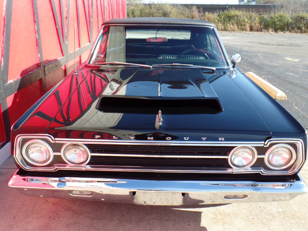 Used 1967 Plymouth Belvedere GOREGOUS TRIPLE BLACK DROP TOP MOPAR! SAME OWNER FOR 20 YEARS!-SEE VIDEO | Mundelein, IL