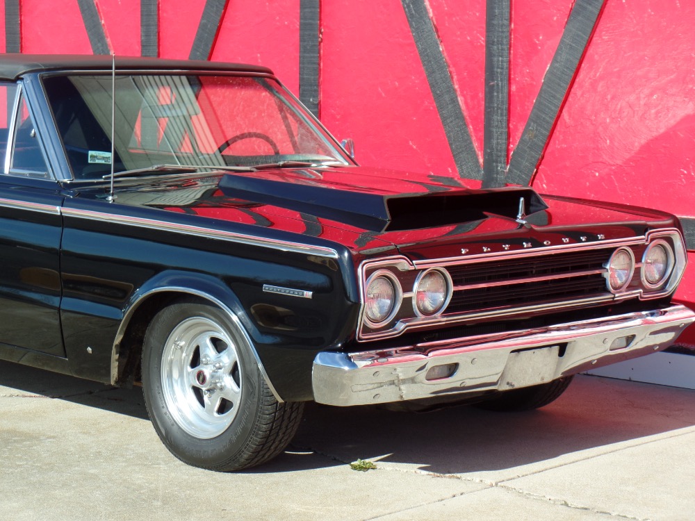 Used 1967 Plymouth Belvedere GOREGOUS TRIPLE BLACK DROP TOP MOPAR! SAME OWNER FOR 20 YEARS!-SEE VIDEO | Mundelein, IL