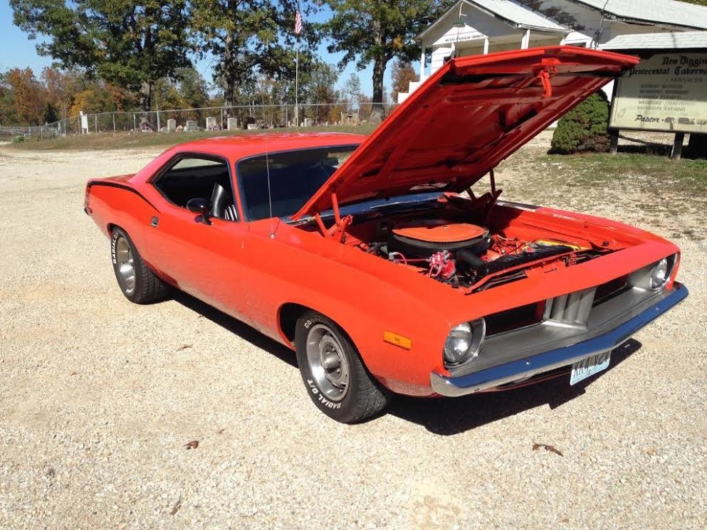 Used 1973 Plymouth Cuda HEMI ORANGE WITH 300 MILES ON FRESH 440-SEE VIDEO | Mundelein, IL