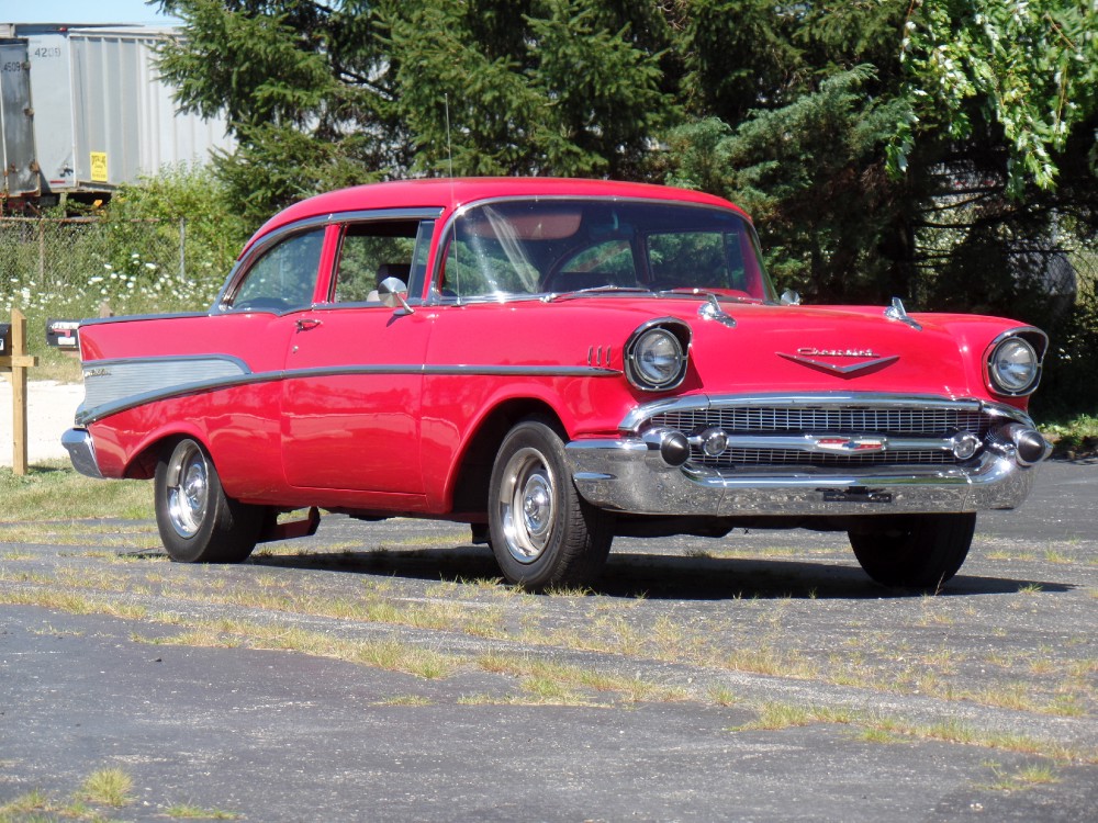 Used 1957 Chevrolet Bel Air RESTORED BODY-NEW PAINT-NICE TRI FIVE CHEVY-SEE VIDEO | Mundelein, IL