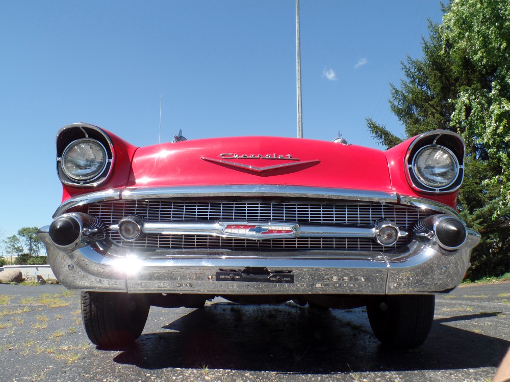 Used 1957 Chevrolet Bel Air RESTORED BODY-NEW PAINT-NICE TRI FIVE CHEVY-SEE VIDEO | Mundelein, IL