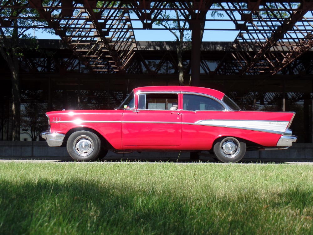 Used 1957 Chevrolet Bel Air RESTORED BODY-NEW PAINT-NICE TRI FIVE CHEVY-SEE VIDEO | Mundelein, IL
