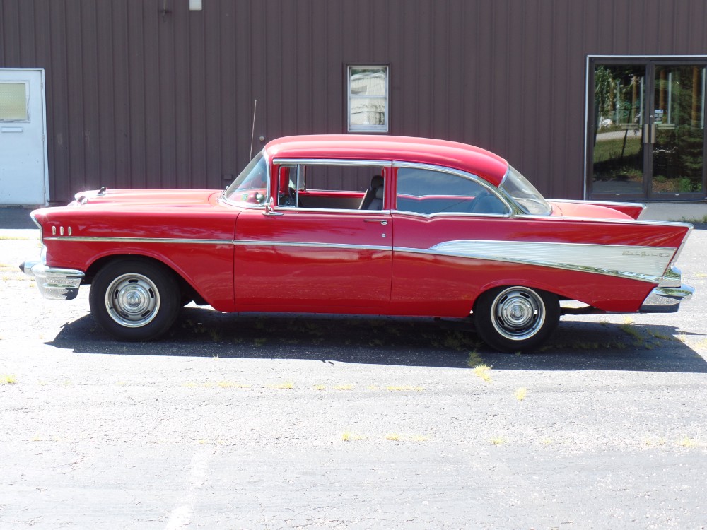Used 1957 Chevrolet Bel Air RESTORED BODY-NEW PAINT-NICE TRI FIVE CHEVY-SEE VIDEO | Mundelein, IL