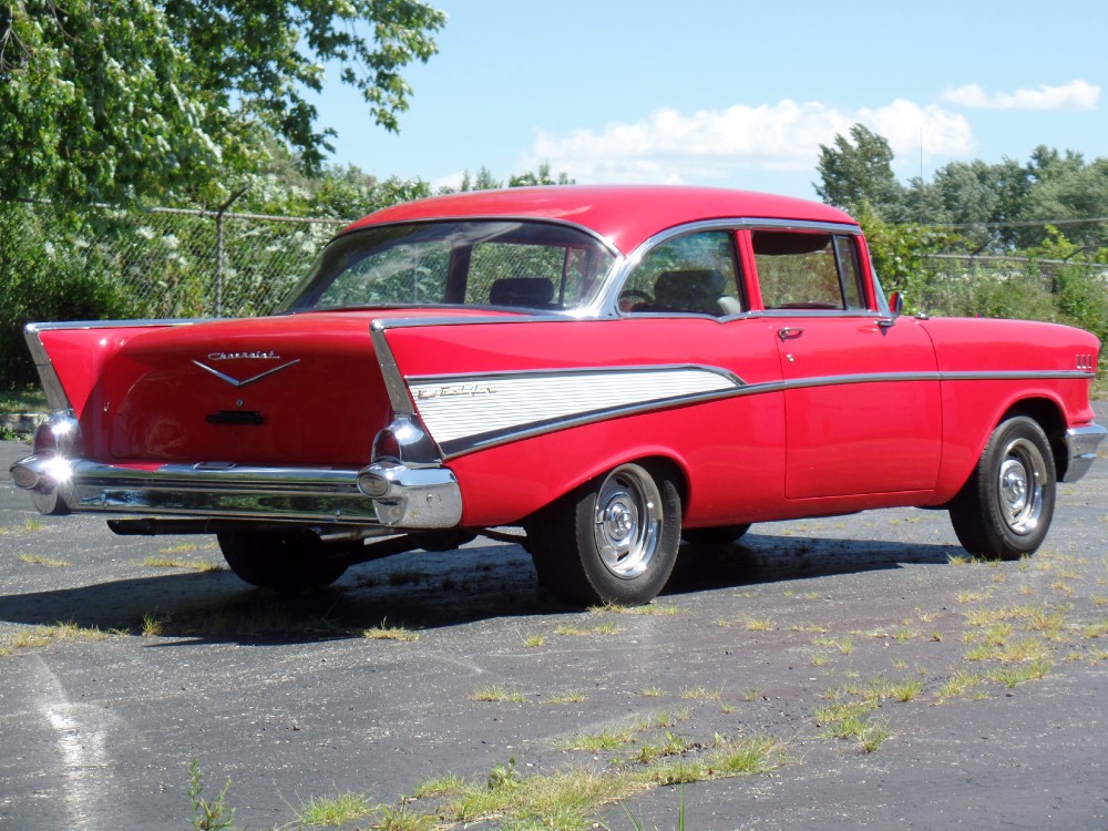 Used 1957 Chevrolet Bel Air RESTORED BODY-NEW PAINT-NICE TRI FIVE CHEVY-SEE VIDEO | Mundelein, IL