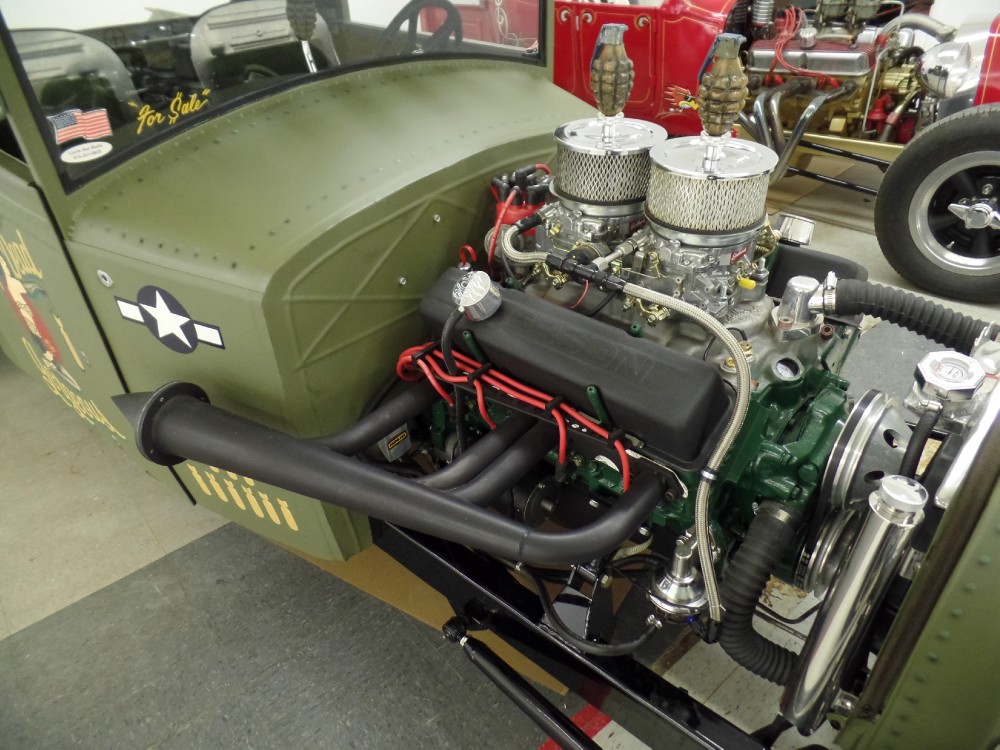 Used 1931 Ford Model A MODEL A STREET ROD WWII BOMBER PLANE INSPIRED MILITARY TRIBUTE!-SEE VIDEO | Mundelein, IL